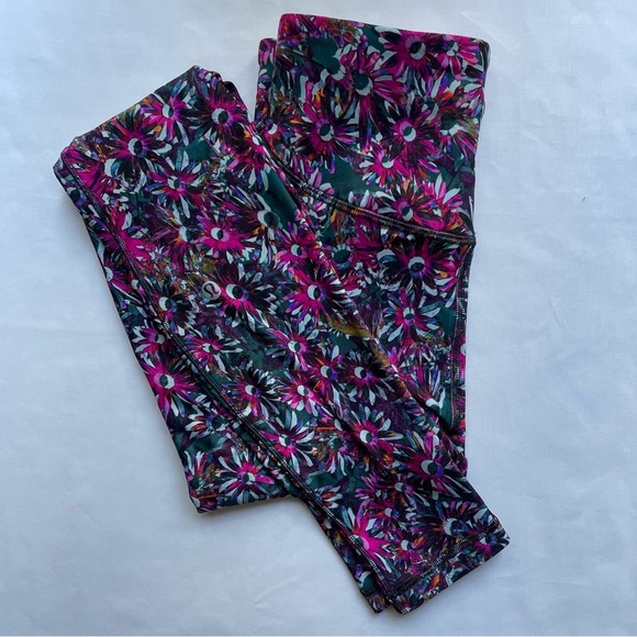 Lululemon Base Pace High-Rise Fleece Leggings 28" Size 4 - Picture 1 of 10